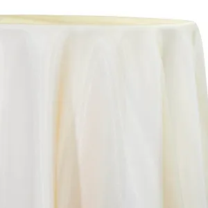 10pcs - Crystal Organza Table Linen 85"x85" Square - Banana 202