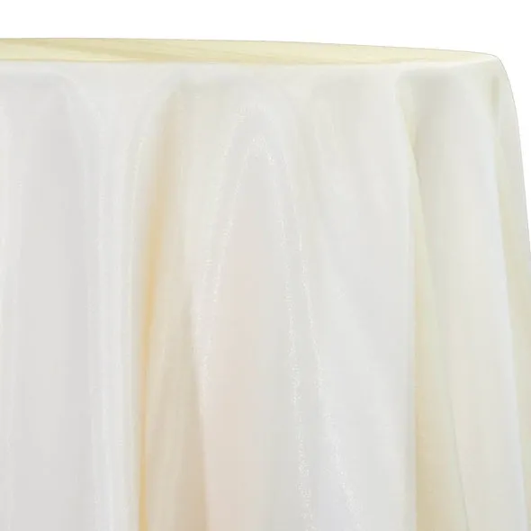 8pcs - Crystal Organza Table Linen 85"x85" Square - Banana 202
