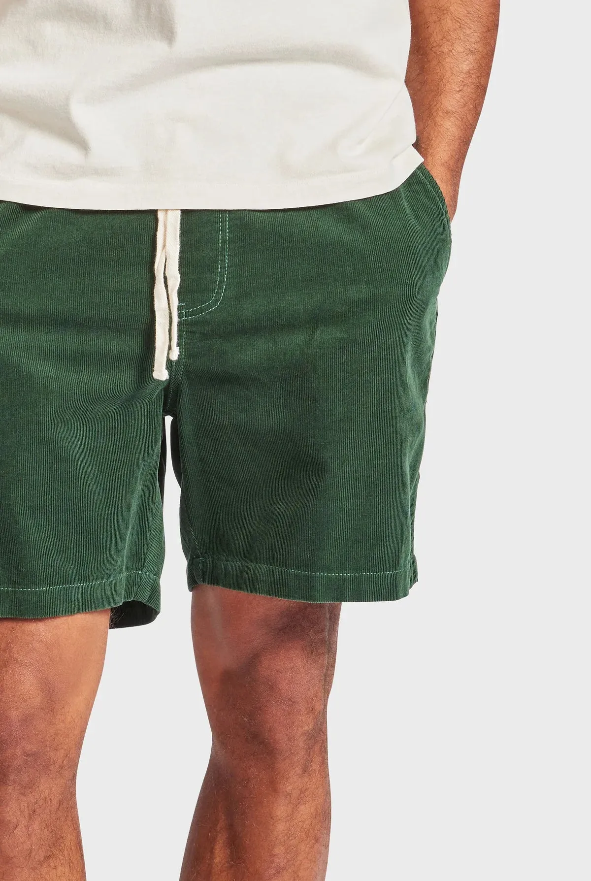 ACADEMY BRAND - Laird Cord Short - Smoke Pine