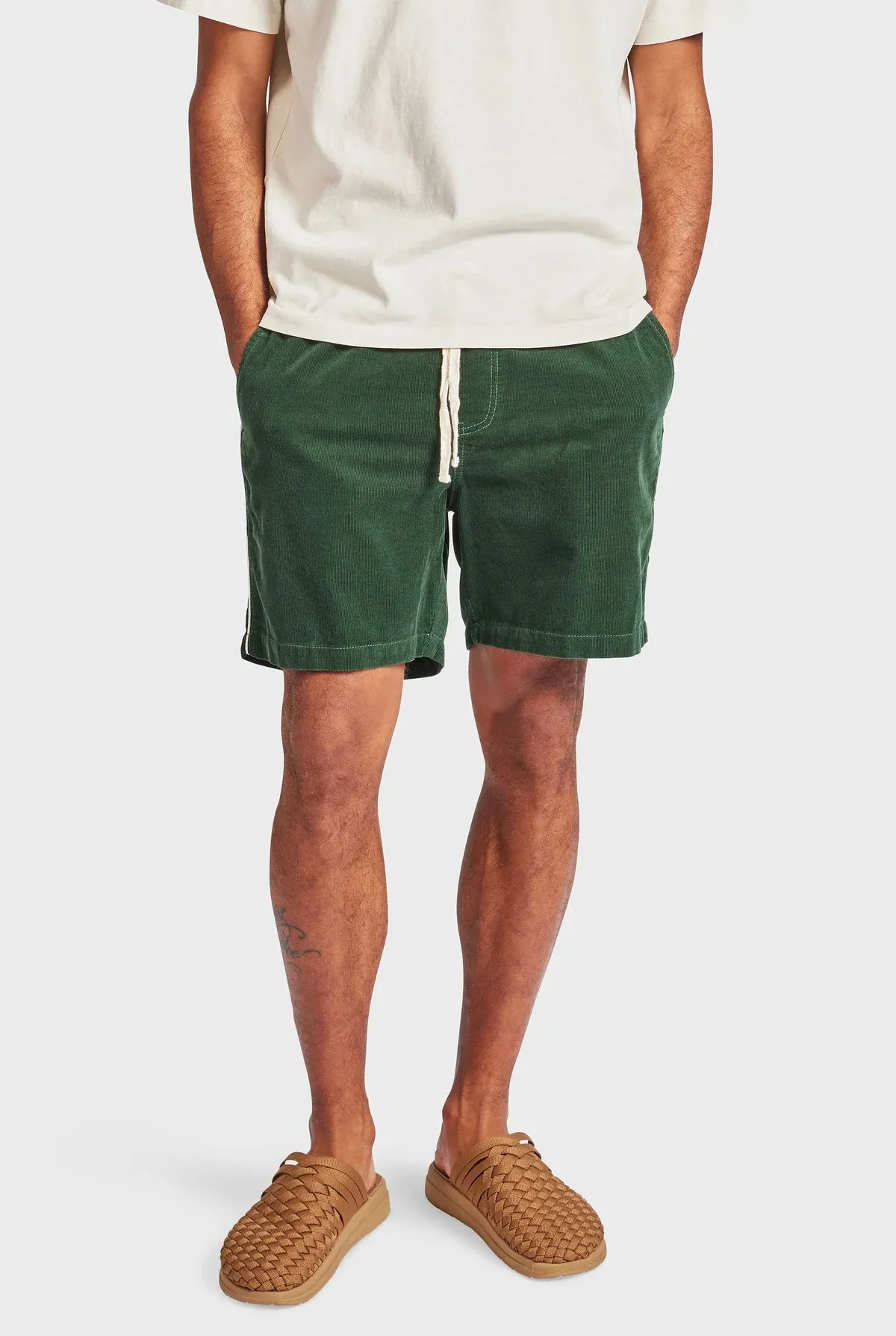 ACADEMY BRAND - Laird Cord Short - Smoke Pine