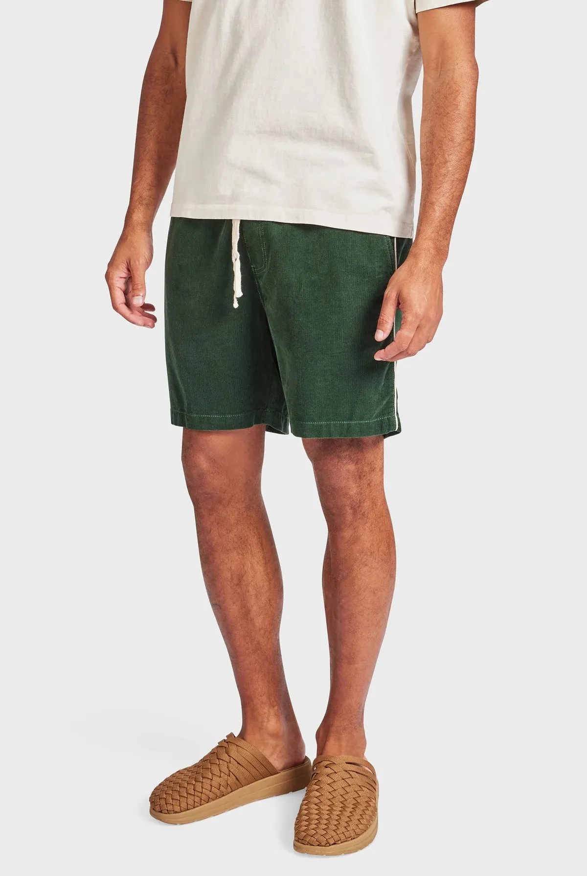 ACADEMY BRAND - Laird Cord Short - Smoke Pine