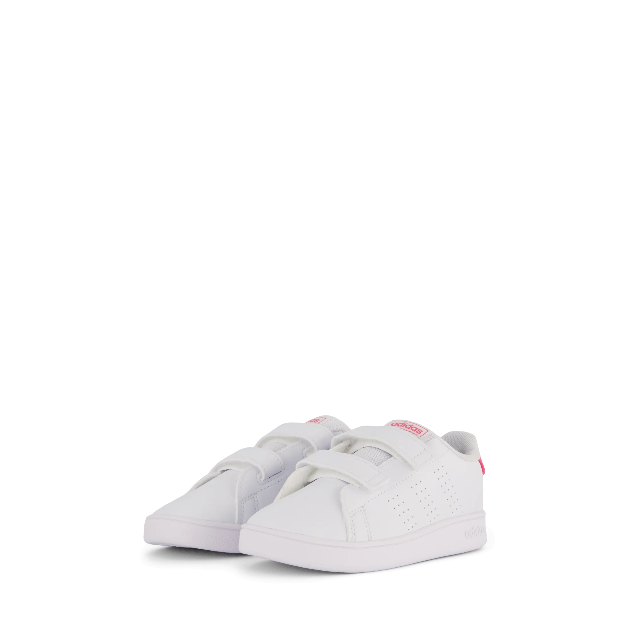 Advantage Lifestyle Court Two Hook-and-Loop Shoes Cloud White / Pulse Magenta / Wonder Quartz