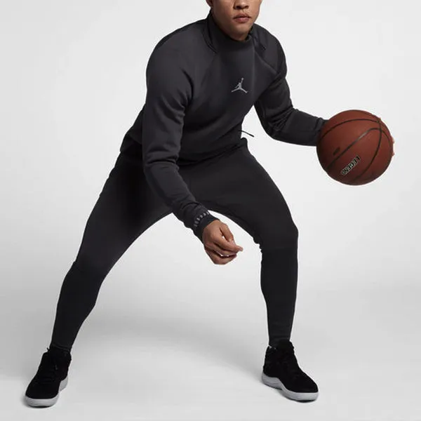 Air Jordan 23Engineered Casual Sports Bundle Feet Training Long Pants Black