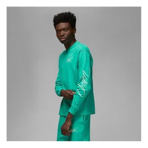Air Jordan Long-Sleeve Tee x Union 'Kinetic Green', Green