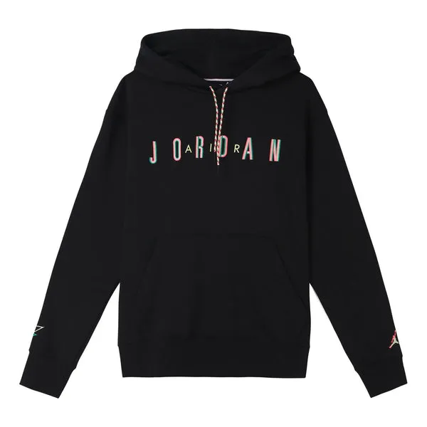 Air Jordan Sport Dna Velvet Jacket Men's Black Sweatshirt, black
