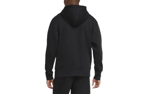 Air Jordan Sport Dna Velvet Jacket Men's Black Sweatshirt, black