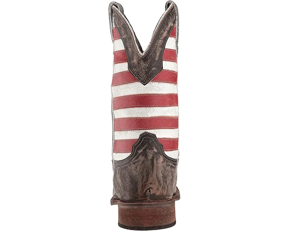 America Roper boots, brown