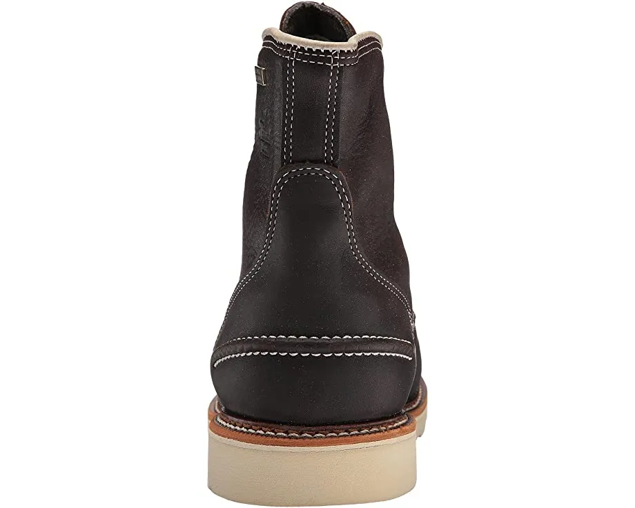 American Heritage 1957 Series Waterproof 6" Moc Toe Thorogood Boots, Brown