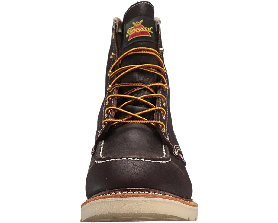 American Heritage 1957 Series Waterproof 6" Moc Toe Thorogood Boots, Brown