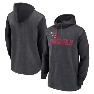 Arizona Cardinals Surrey Legacy Nike Men's Charcoal/Black Hoodie