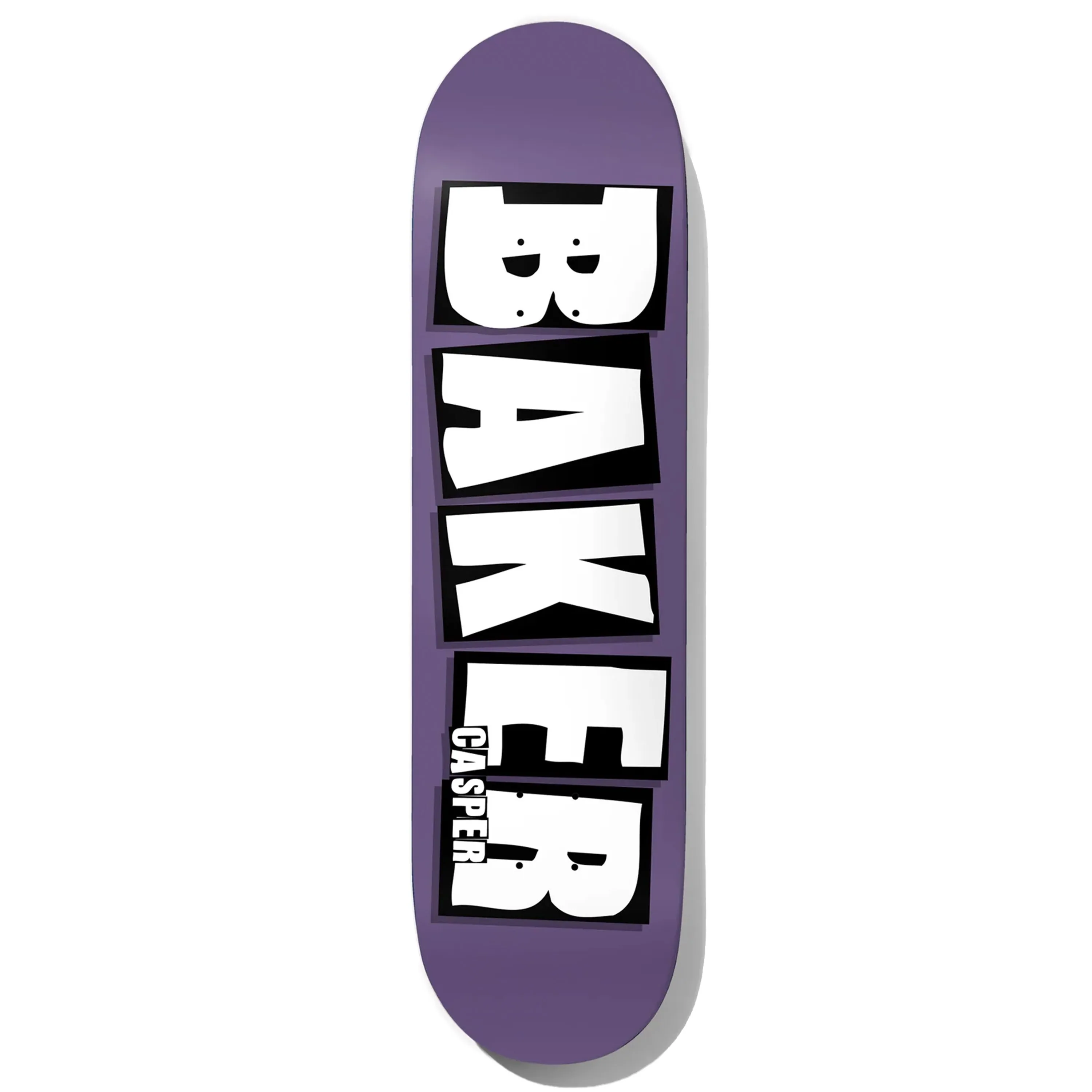 BAKER CASPER BRAND NAME DIPPED PURPLE