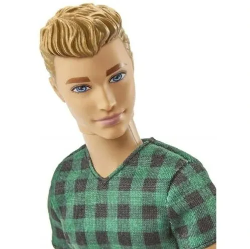 Barbie Fashionista Ken Doll - 4 Checked Style