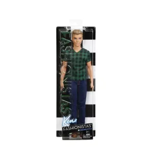 Barbie Fashionista Ken Doll - 4 Checked Style