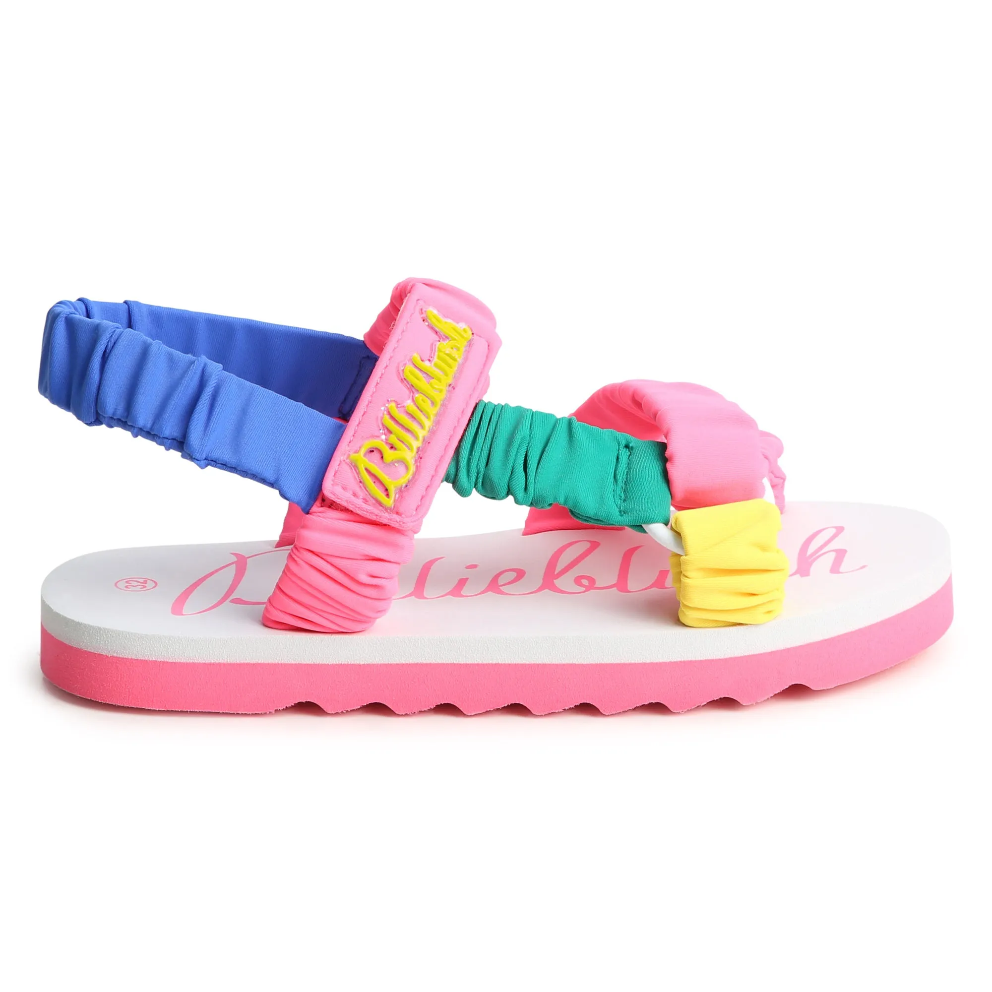 BILLIEBLUSH MULTICOLORED STRAPPY SANDALS
