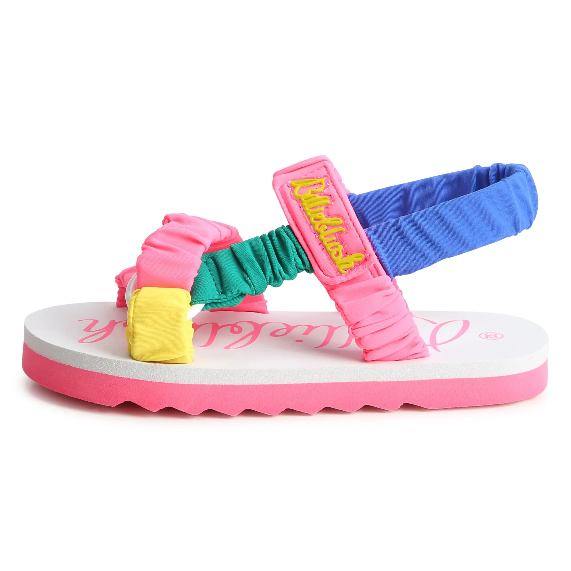BILLIEBLUSH MULTICOLORED STRAPPY SANDALS