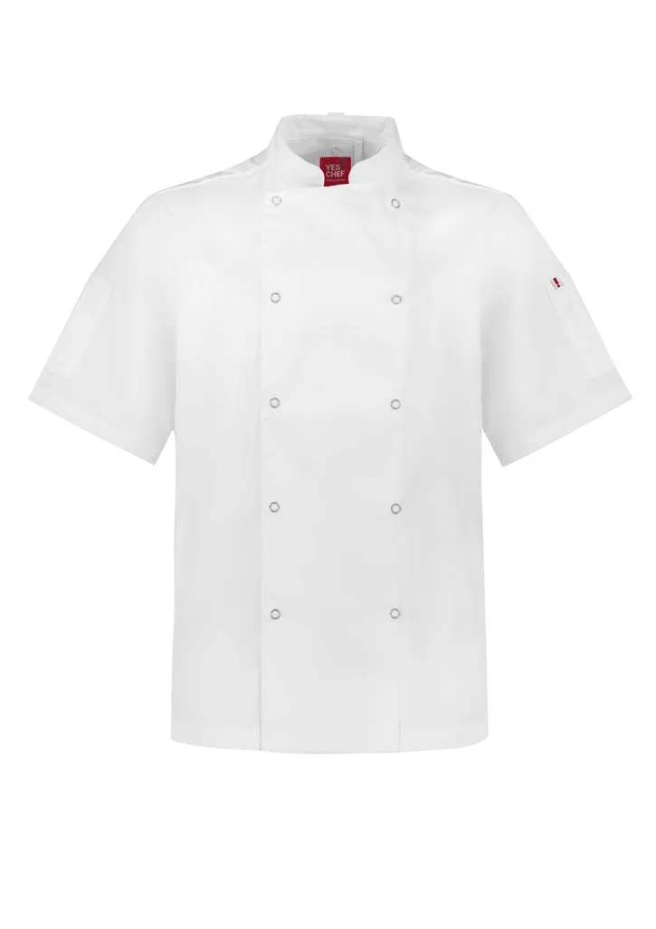 Biz Collection CH232MS Zest Mens S/S Chef Jacket