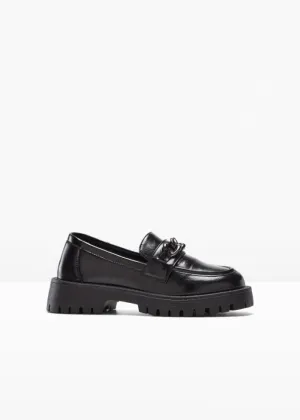 Bodyflirt chunky loafers, black