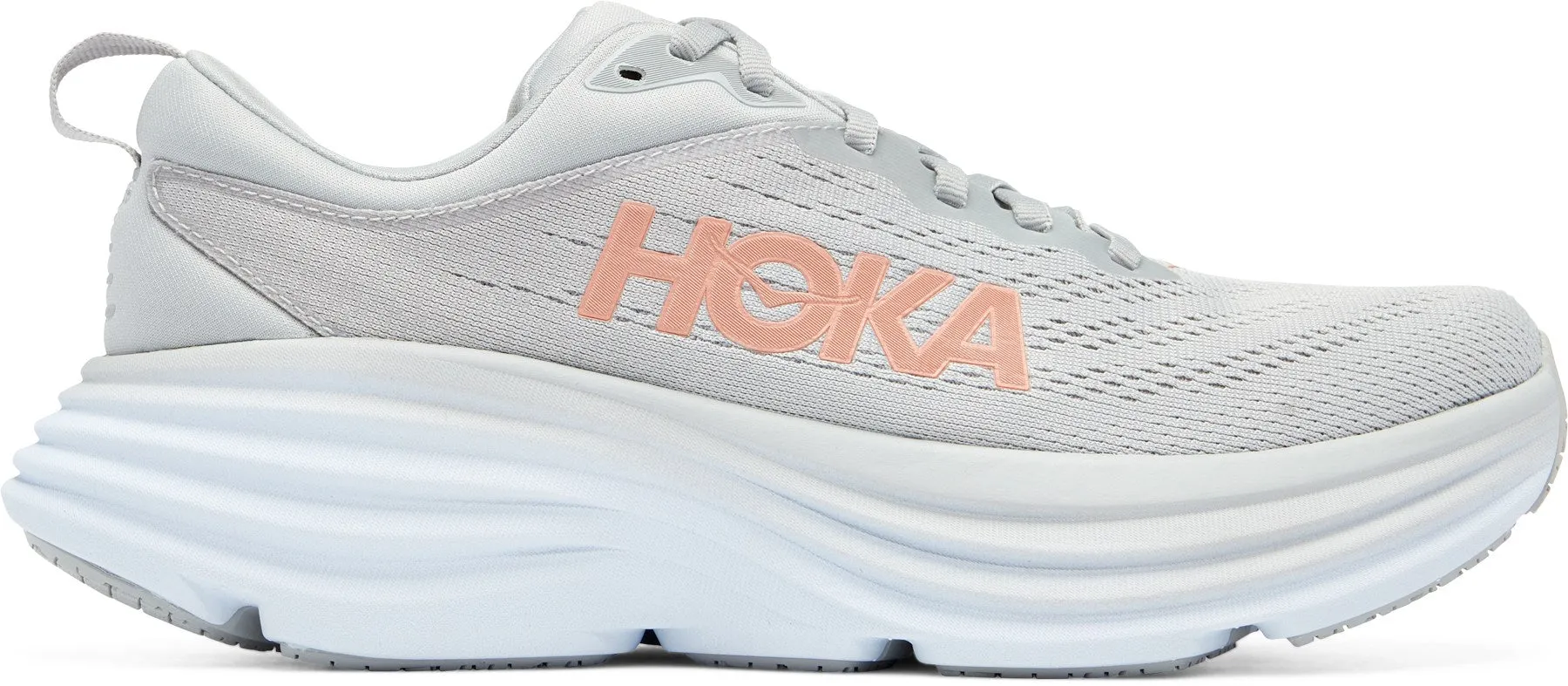 Bondi 8 Road Running Shoe - Women's HOKA, Gray