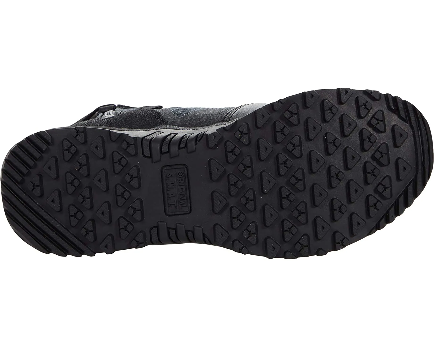 Boots Alpha Fury 8" Side Zip Leather Toe Original S., black