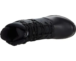 Boots Alpha Fury 8" Side Zip Leather Toe Original S., black