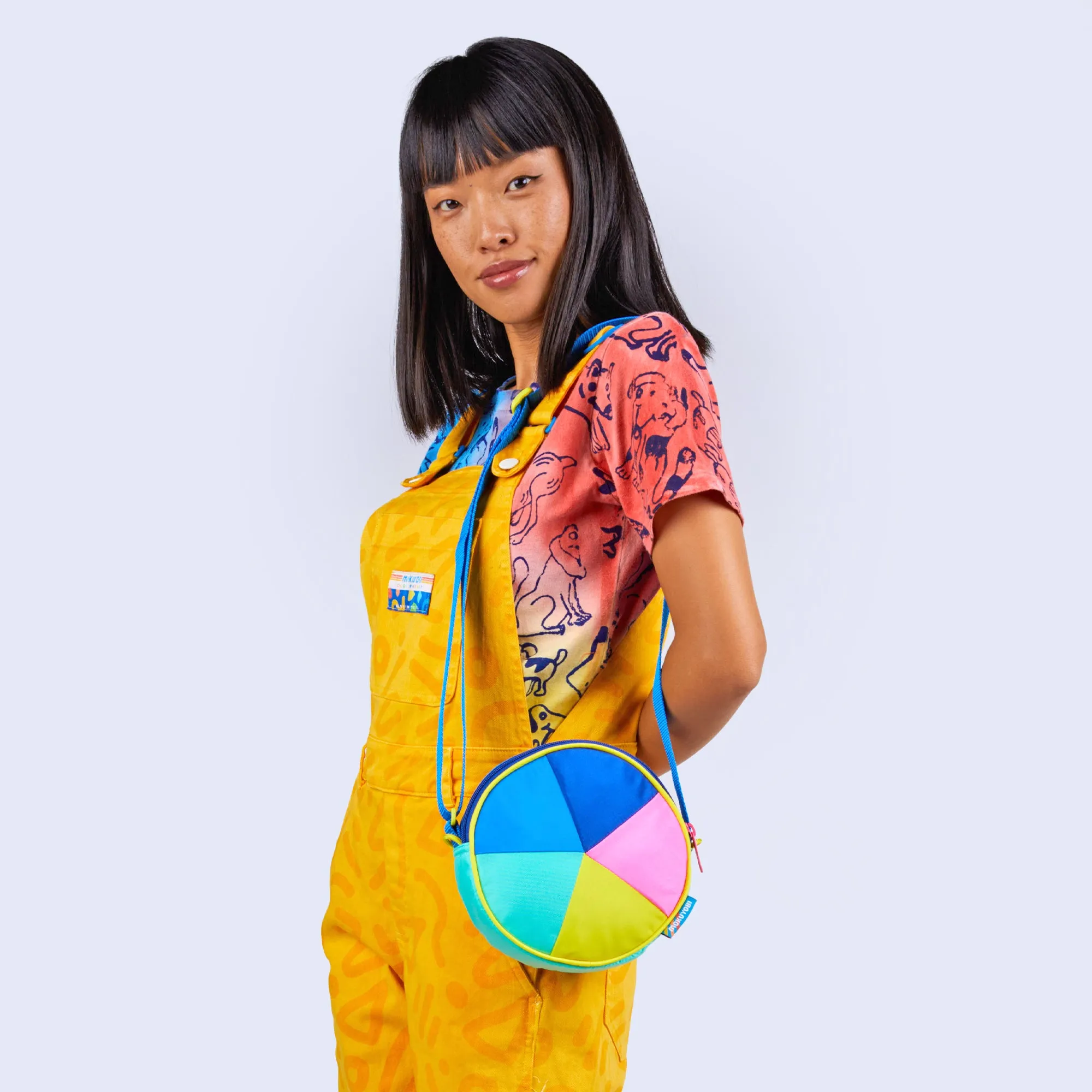 Carnival Spiral Circle Purse