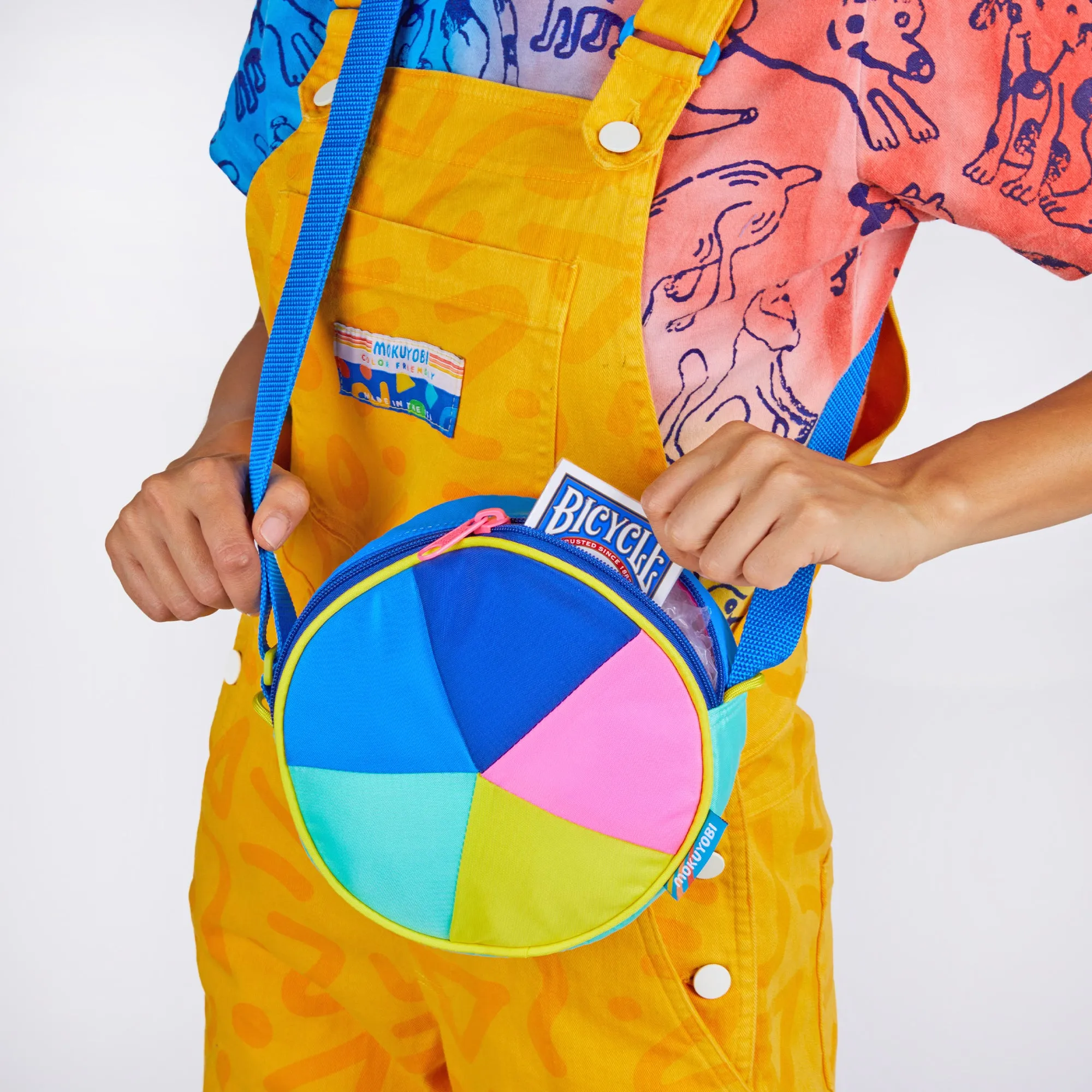 Carnival Spiral Circle Purse