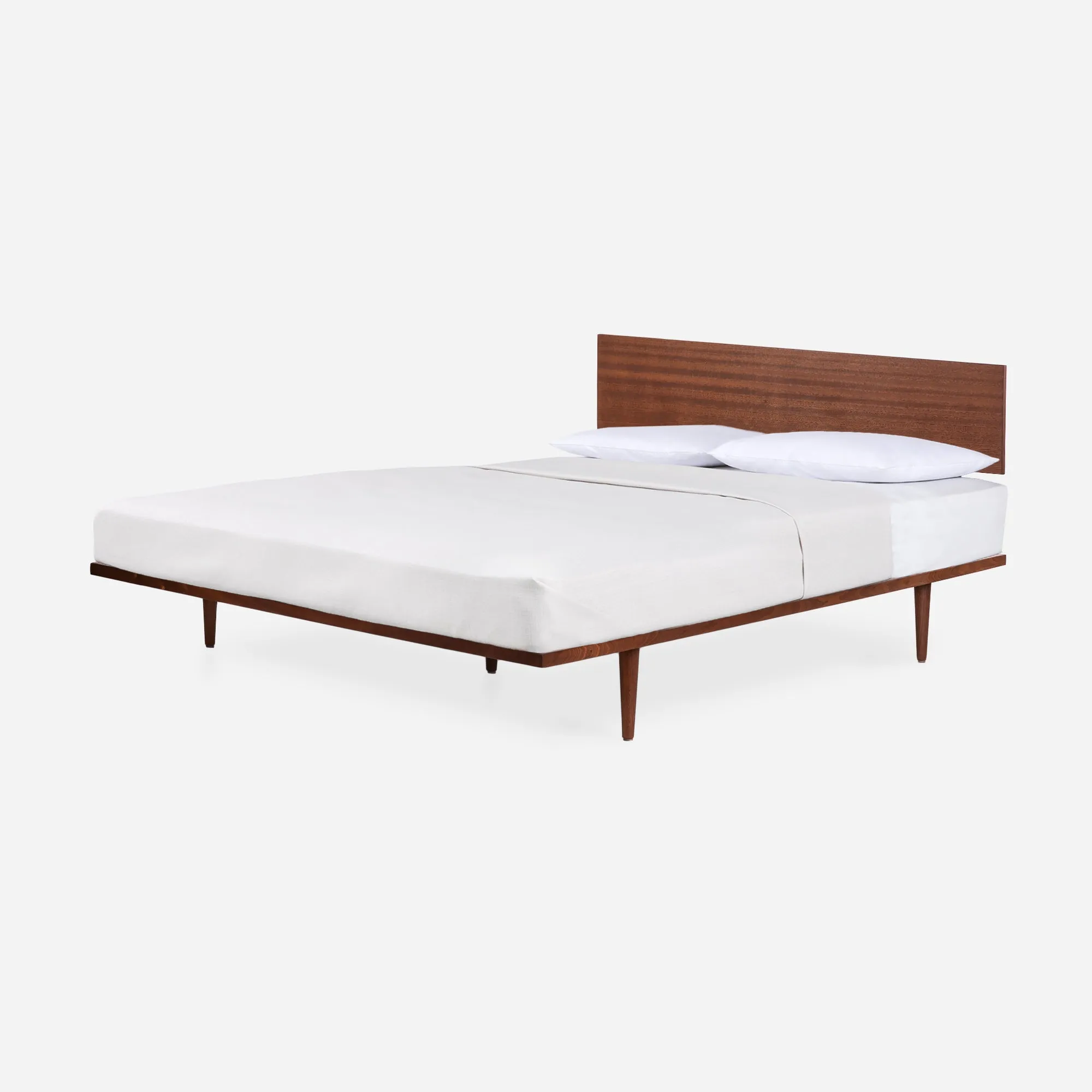 Case Study® Furniture Solid Wood Bed & Lief® Mattress Bundle