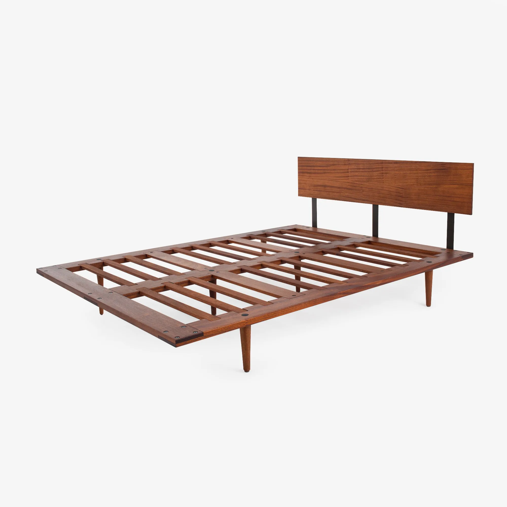 Case Study® Furniture Solid Wood Bed & Lief® Mattress Bundle