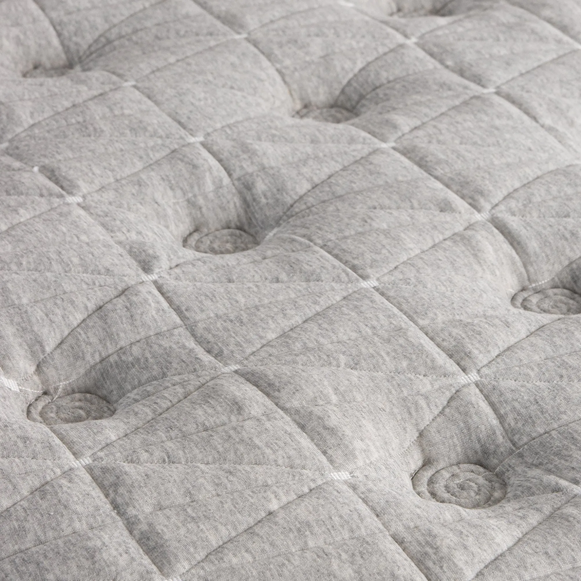 Case Study® Furniture V-Leg Bed with Cane Headboard & Lief® Mattress Bundle