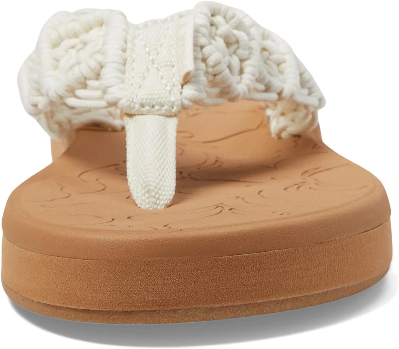 Colbee Hi Crochet Roxy Slippers, Cream