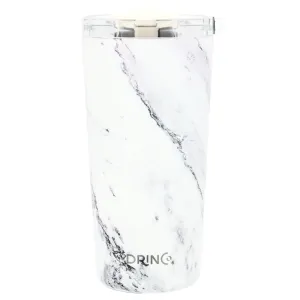 DRINCO®  Seattle 20oz Leakproof Tumbler with Straw - Calacatta Marble