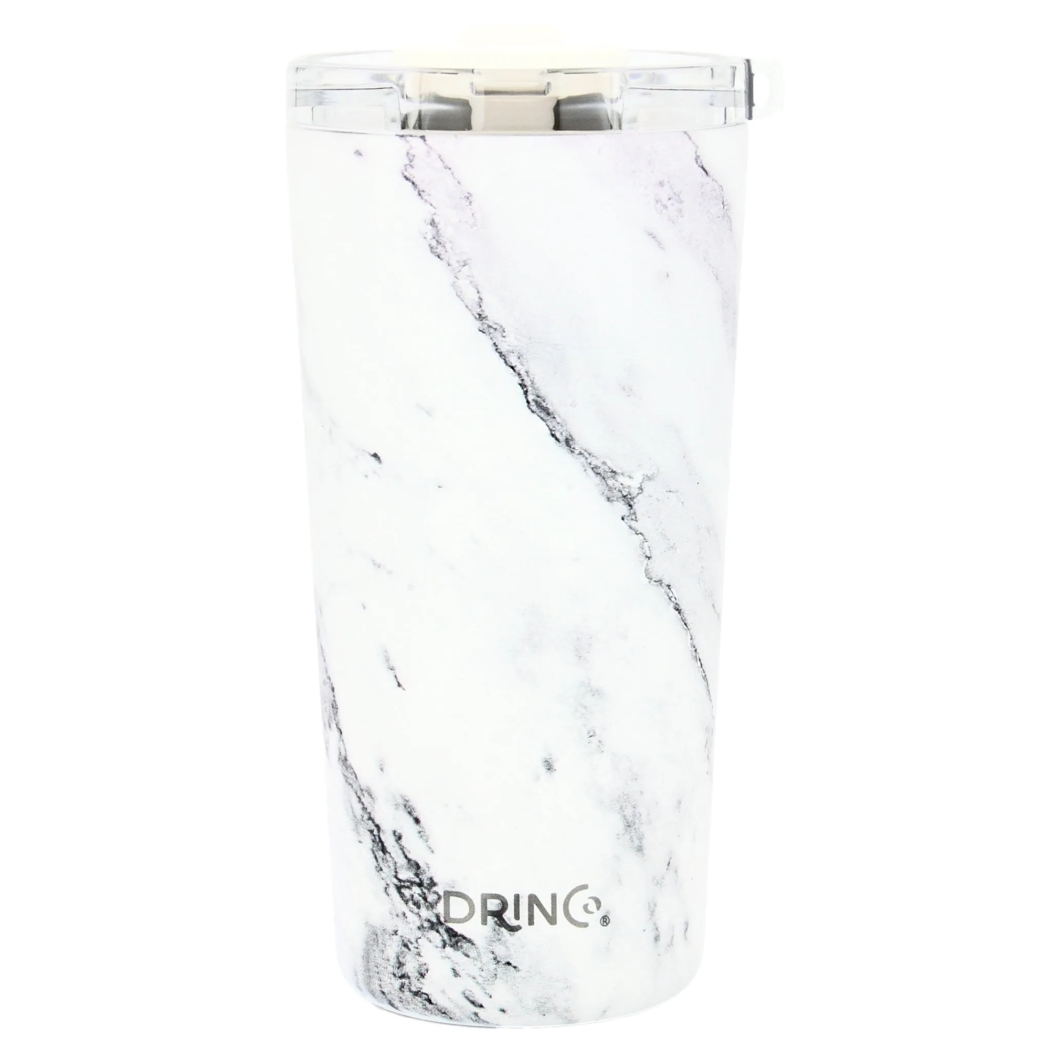 DRINCO®  Seattle 20oz Leakproof Tumbler with Straw - Calacatta Marble