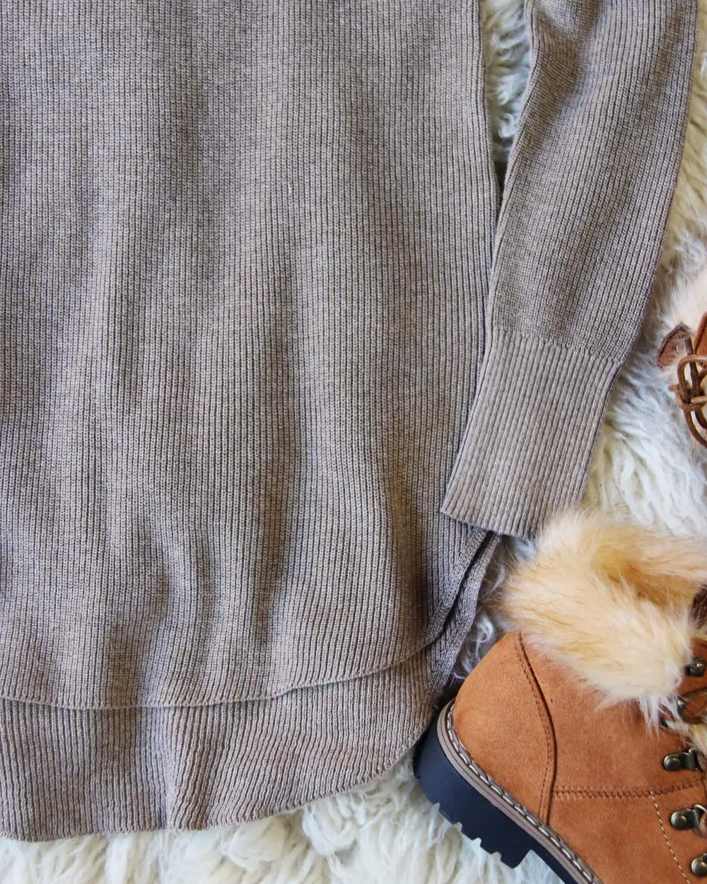 Everyday Layering Sweater in Sand