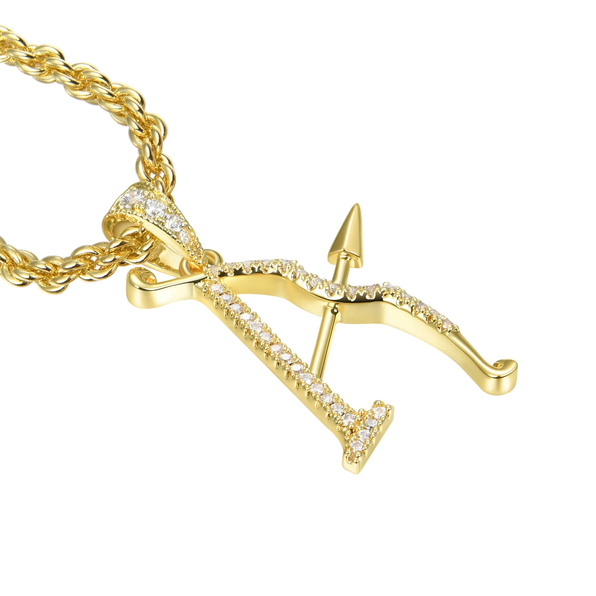 Fully Iced Aporro Brand Pendant