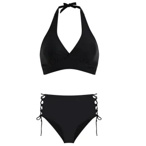High Rise Push-Up Swimwear  A Stylish Choice for Confident Beach Days
