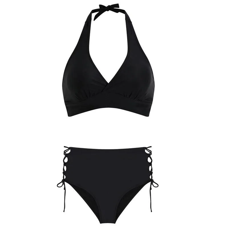 High Rise Push-Up Swimwear  A Stylish Choice for Confident Beach Days