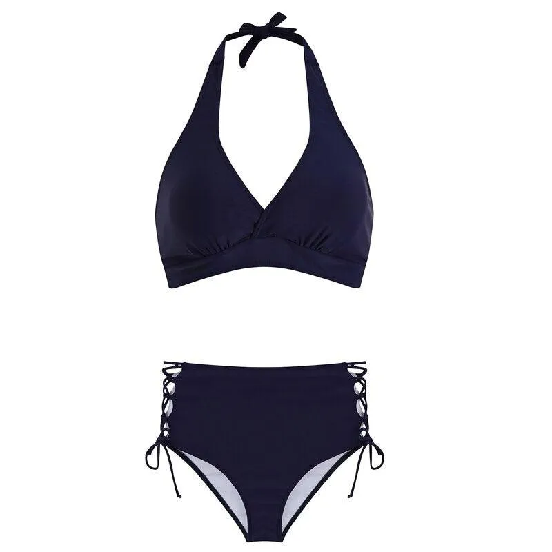 High Rise Push-Up Swimwear  A Stylish Choice for Confident Beach Days