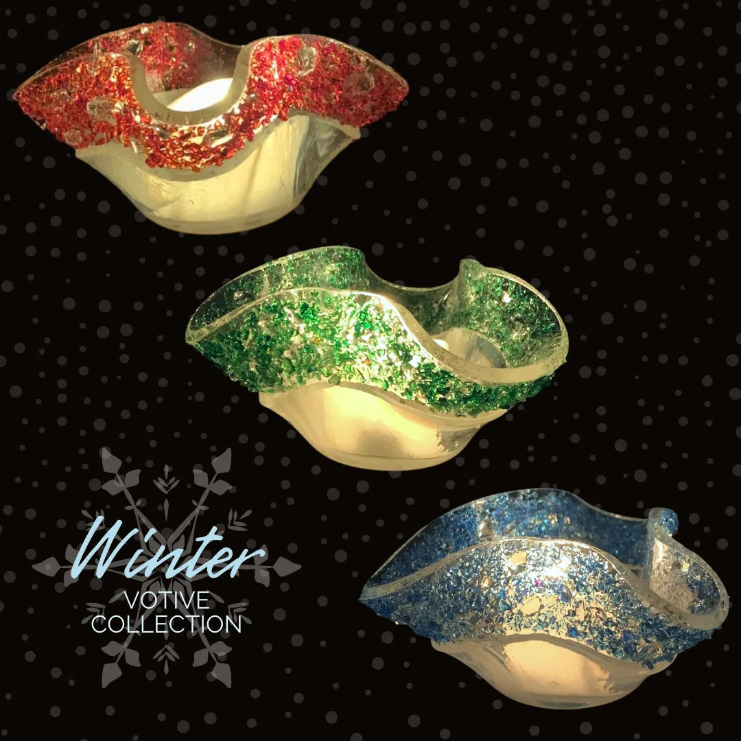 Holly Berry Votive