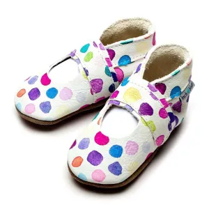 Inch Blue Mary Jane Dot Shoes
