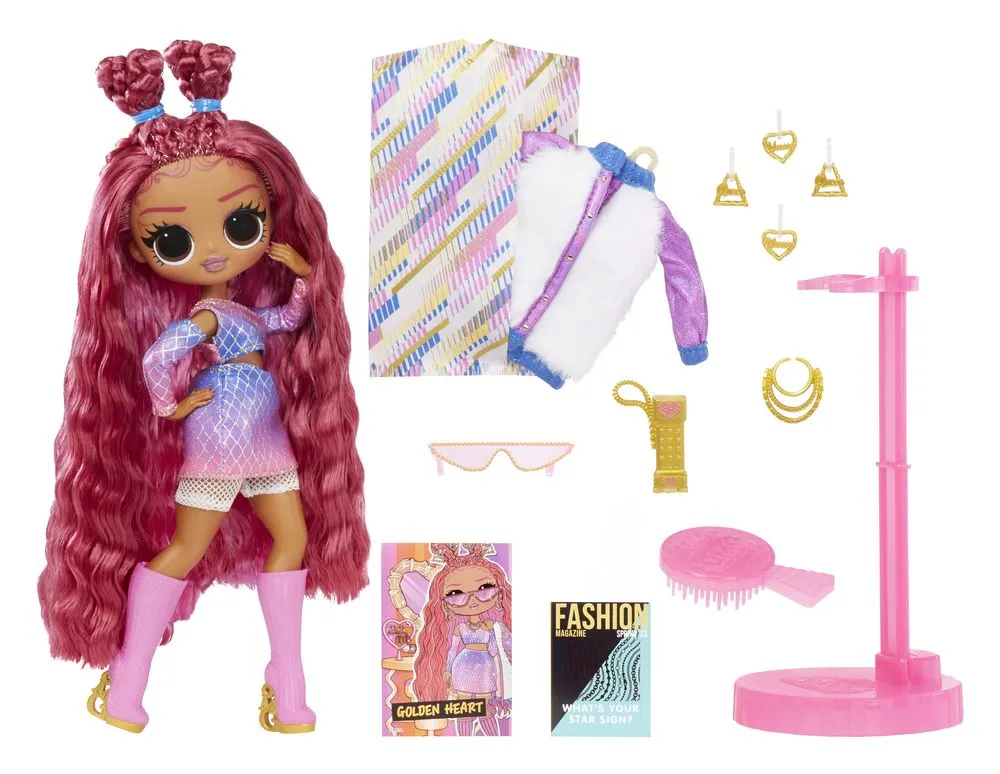 L.O.L. SURPRISE O.M.G. CORE DOLL SERIES 7 GOLDEN HEART