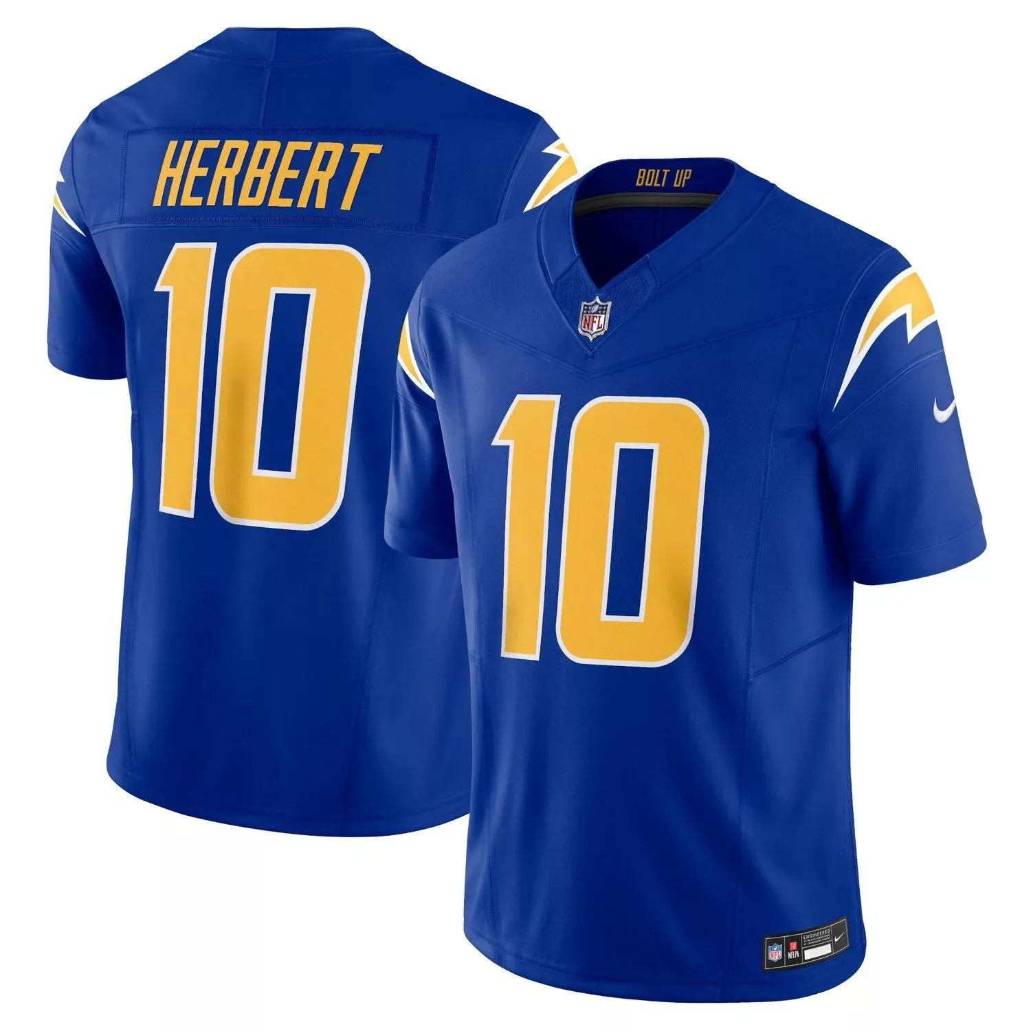 Men's Justin Herbert Royal Los Angeles Chargers Vapor FUSE Limited Alternate 2 Nike Jersey