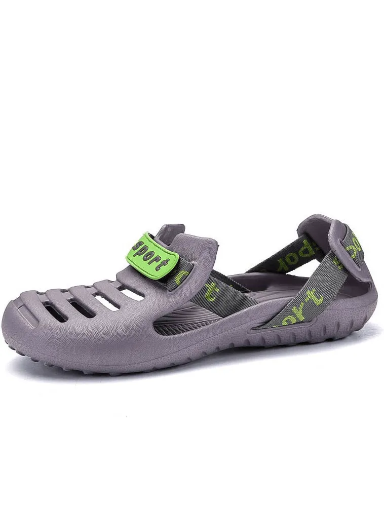 Men's Outdoor Beach Shoes / Lightweight Flexible Male Clogs - SF1071
