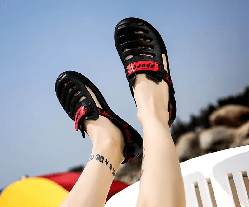Men's Outdoor Beach Shoes / Lightweight Flexible Male Clogs - SF1071