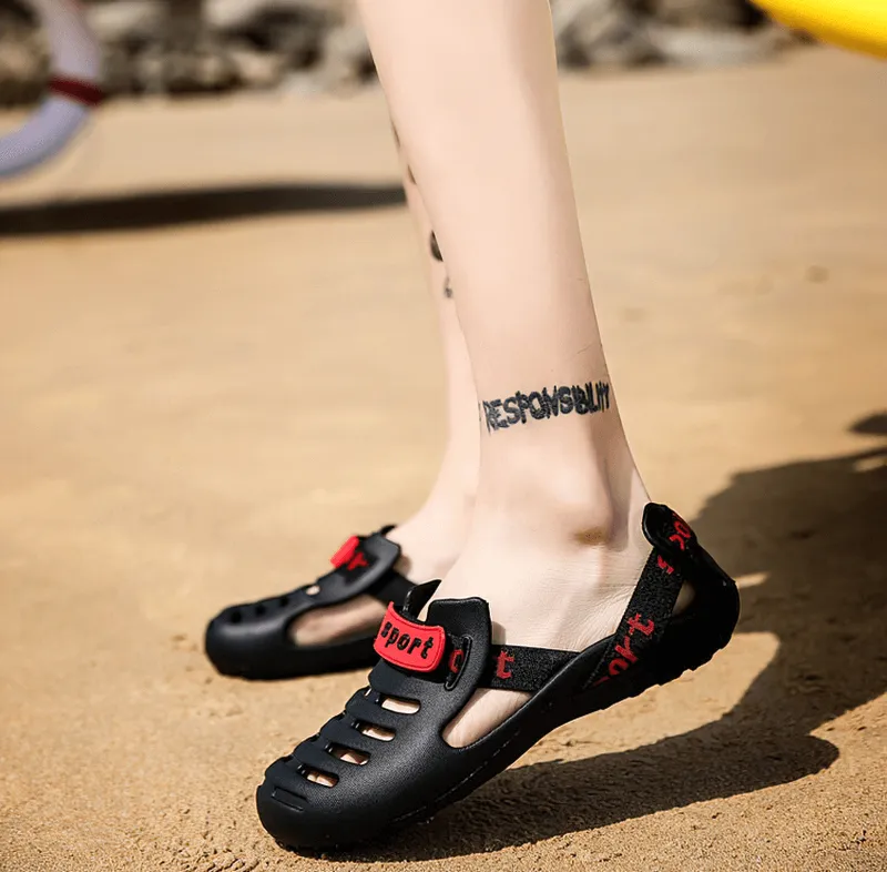 Men's Outdoor Beach Shoes / Lightweight Flexible Male Clogs - SF1071