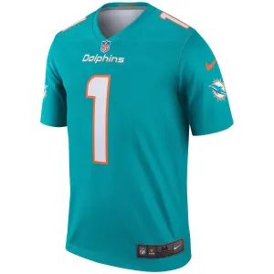 Men's Tua Tagovailoa Aqua Miami Dolphins Legend Nike Jersey