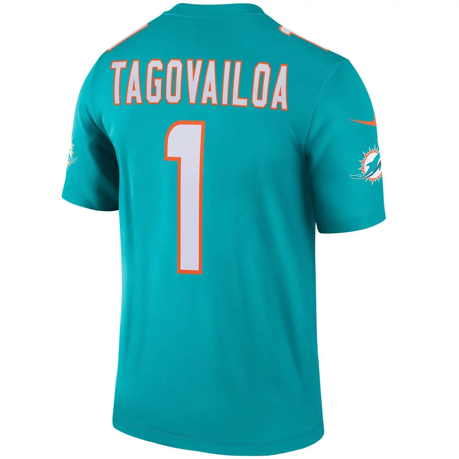 Men's Tua Tagovailoa Aqua Miami Dolphins Legend Nike Jersey
