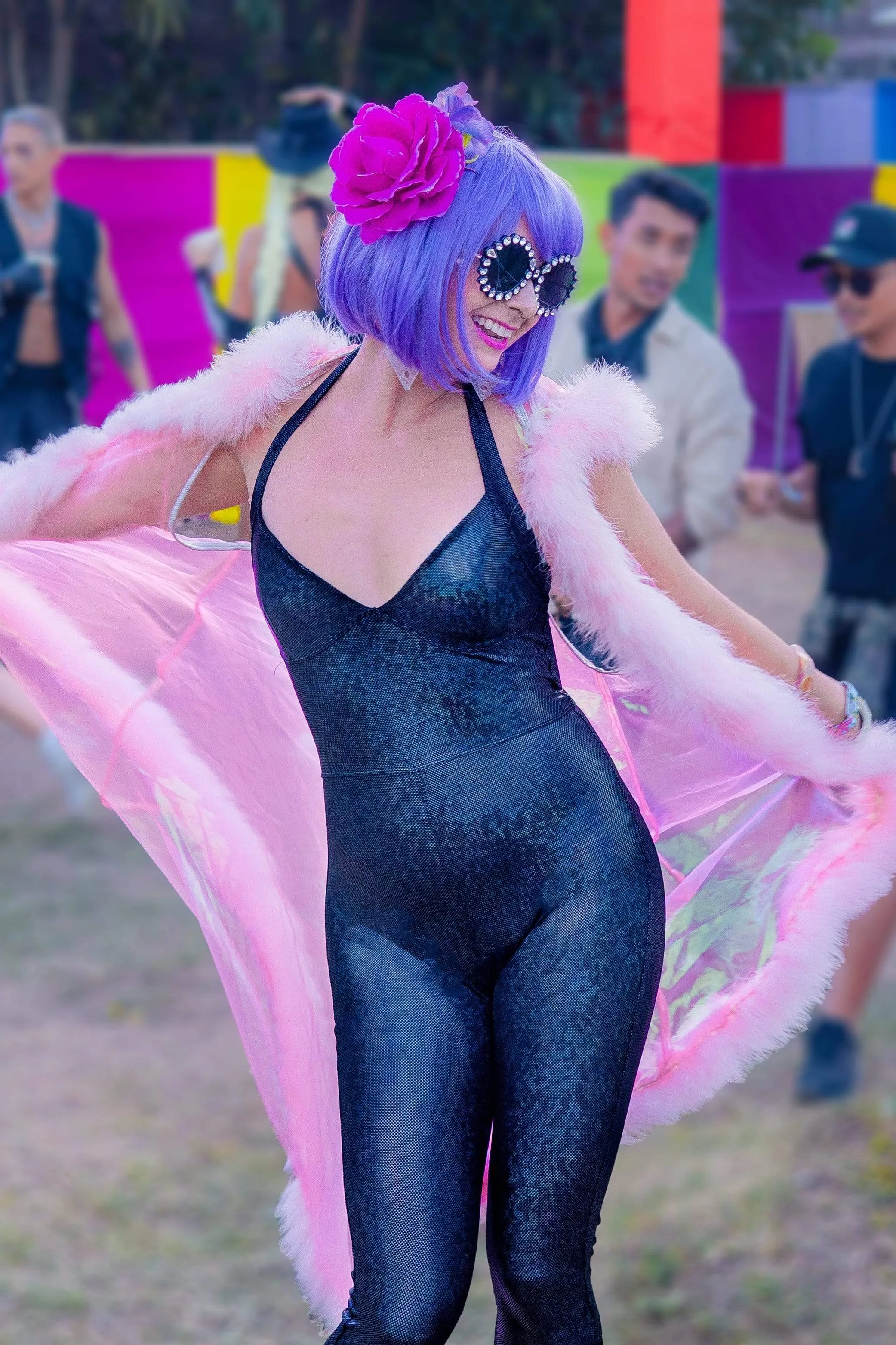 Mustang Sally Holographic Catsuit | 13 Colors