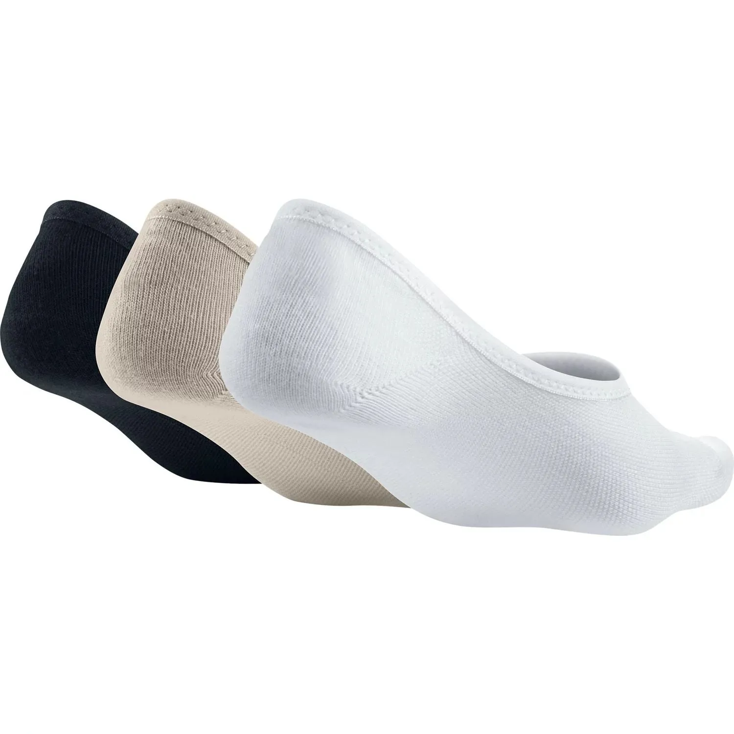 Nike 3 pcs. Nike Performance No-Show In-Sock Socks, Black