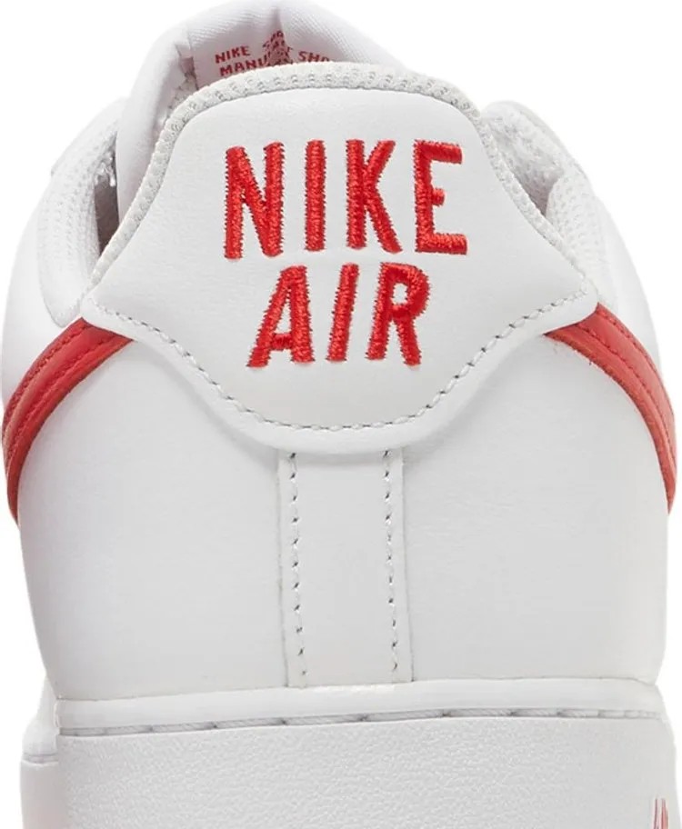 Nike Air Force 1 Low sneakers, white, red