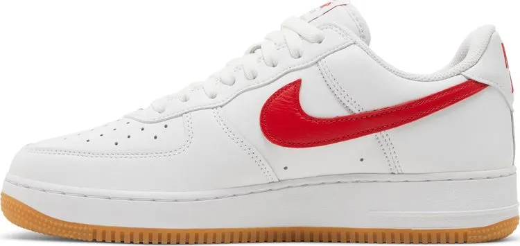 Nike Air Force 1 Low sneakers, white, red